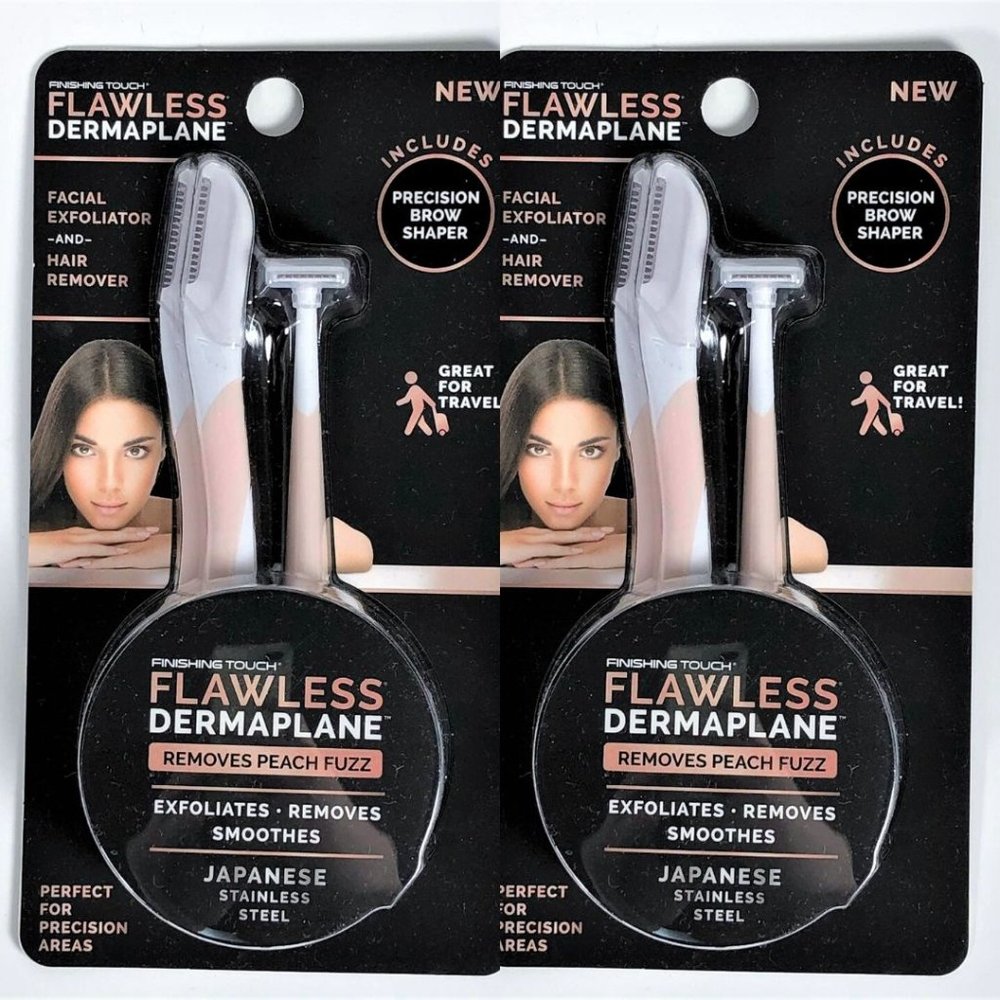 2 Finishing Touch Flawless Dermaplane Face & Brow